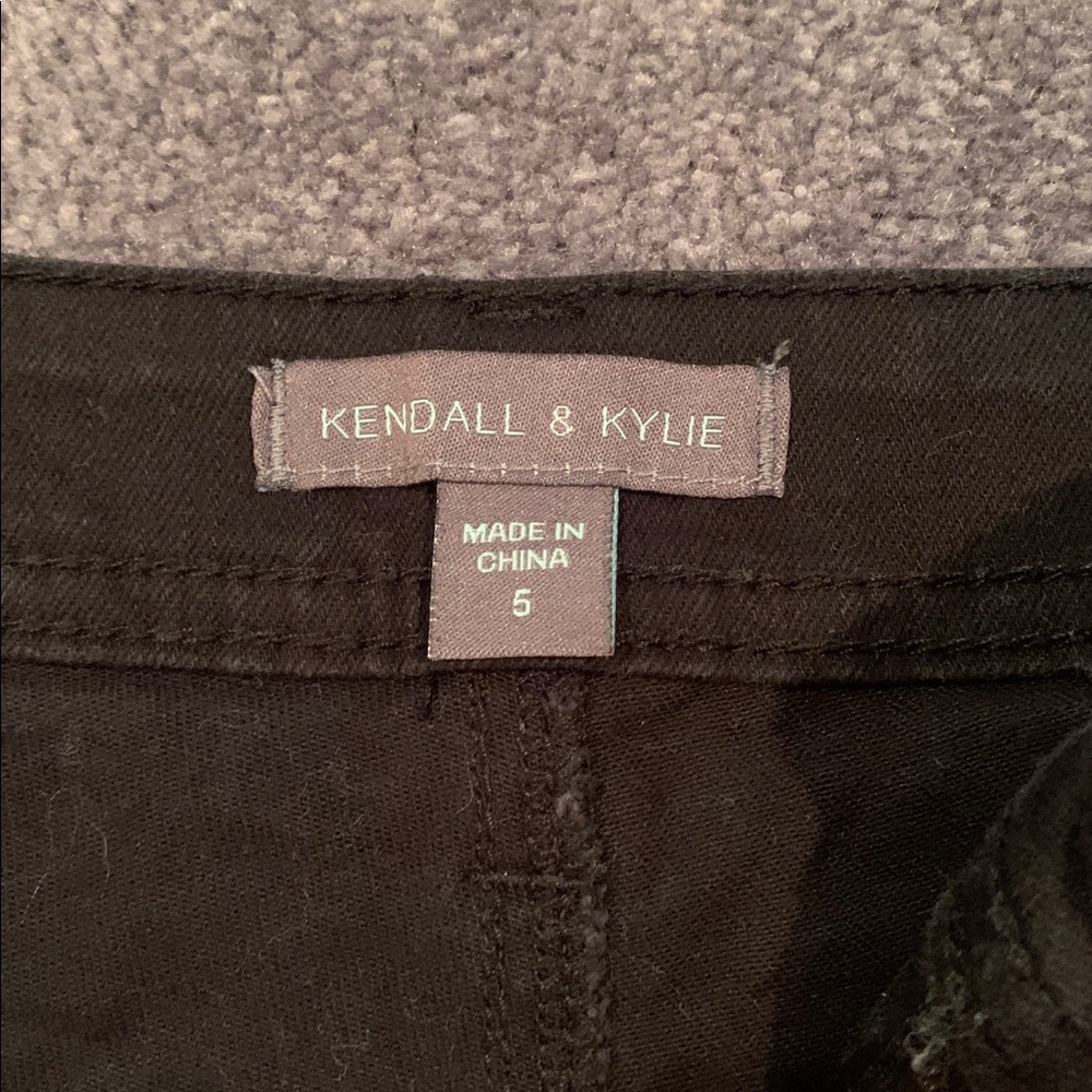 Black Fringe Women Shorts - Picture 3 of 7